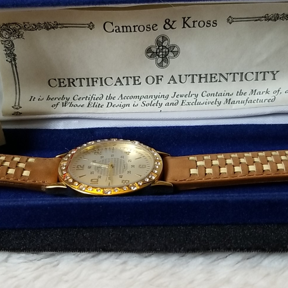 Camrose &Kross Jacqueline Kennedy fashion watch